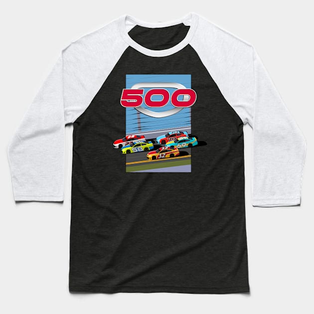 NASCAR racing. Racing & Sim Racing - Motorsport Collection. Baseball T-Shirt by rimau